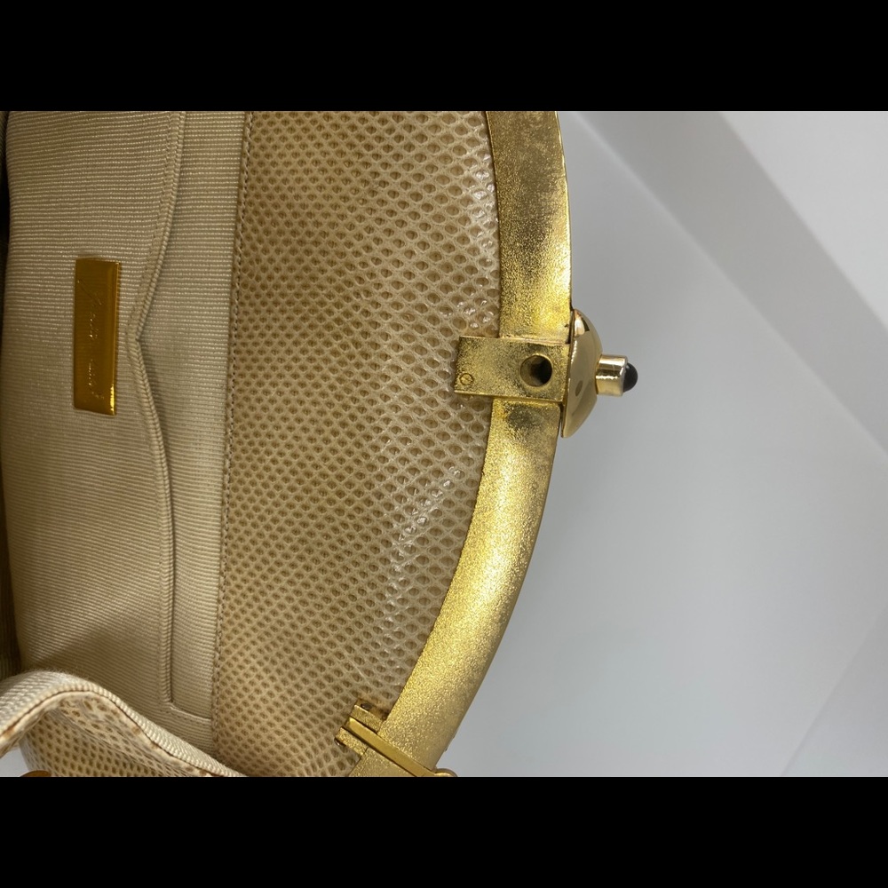 Judith Leiber reptile clutch bag - Picture 3 of 5